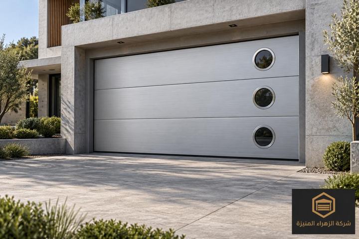 Sectional garage door
